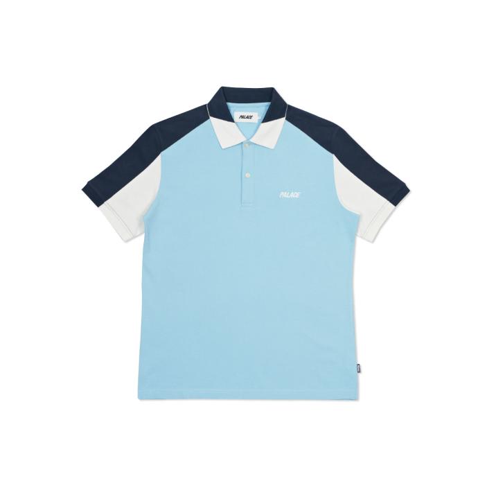 Thumbnail ANGLE POLO SKY / WHITE / NAVY one color