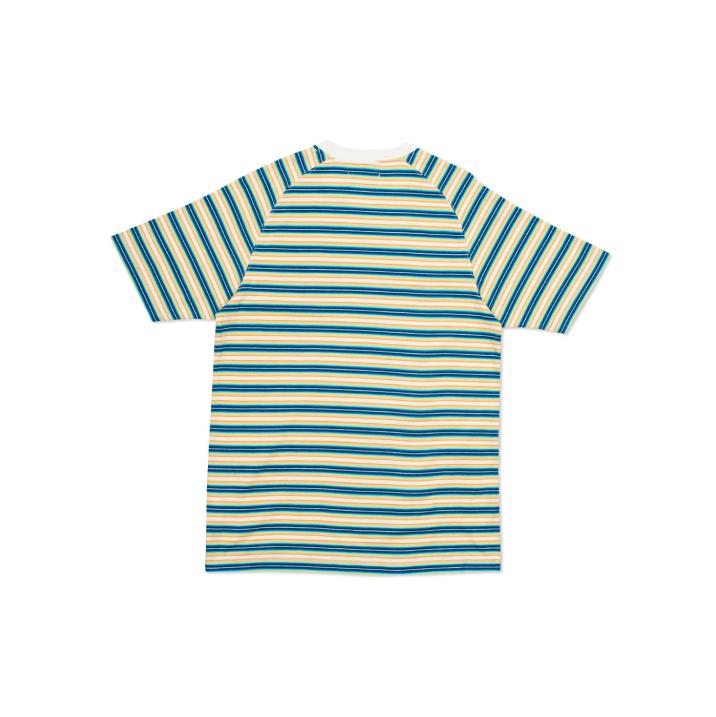 Thumbnail NEON STRIPE T-SHIRT WHITE / YELLOW one color