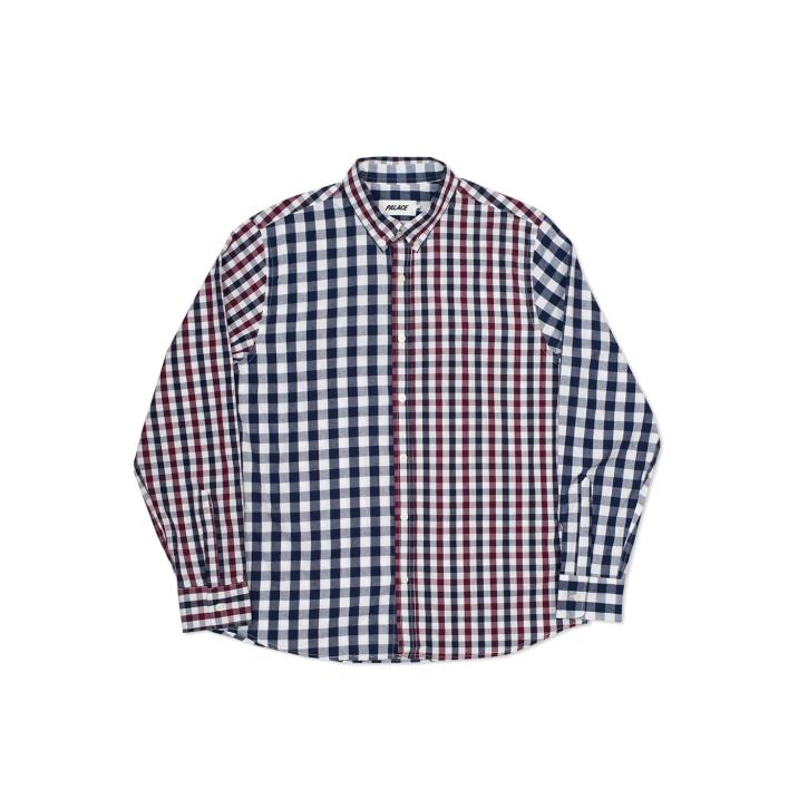 Thumbnail OVERSHIRT NAVY / PURPLE one color