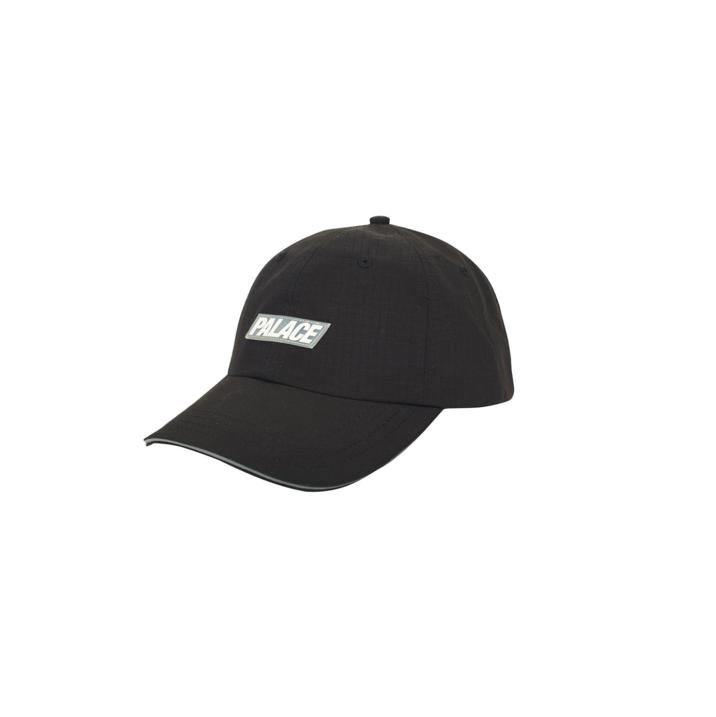 PALACE 6-PANEL RIPSTOP BLACK one color