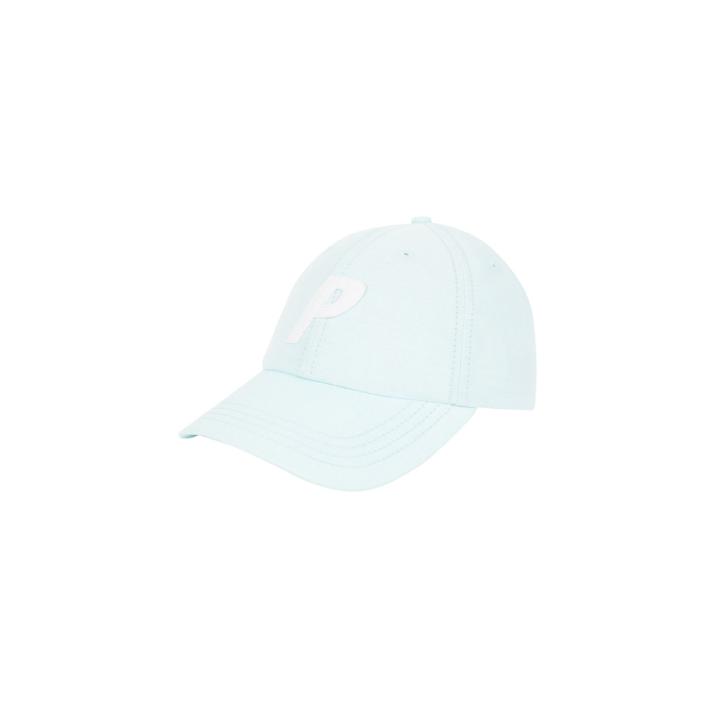 P 6-PANEL OXFORD AQUA one color