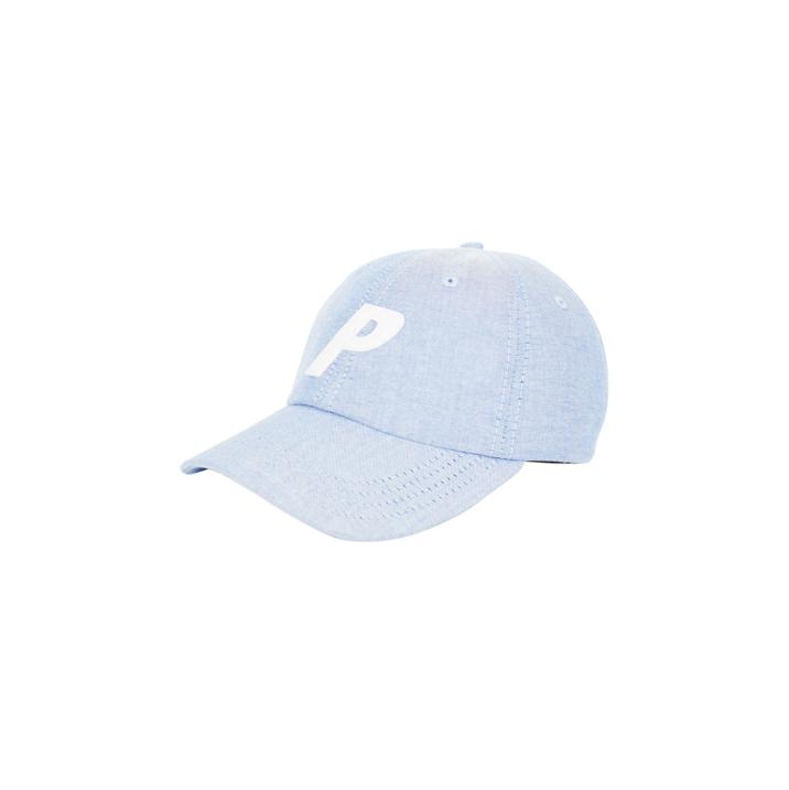 P 6-PANEL OXFORD BLUE one color