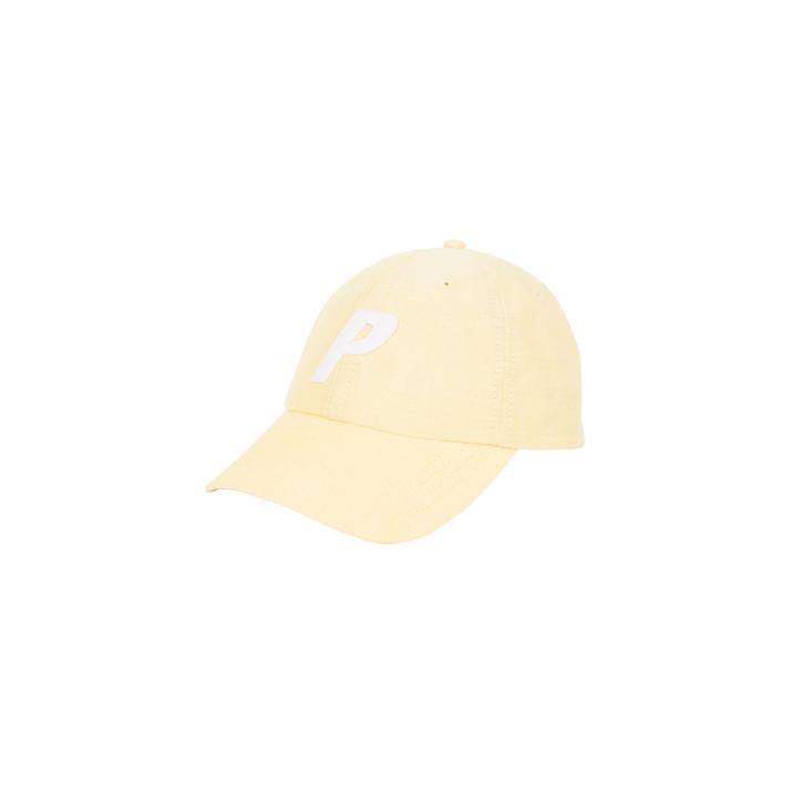 P 6-PANEL OXFORD YELLOW one color