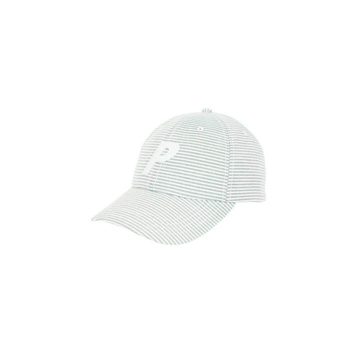 P 6-PANEL THIN STRIPE GREEN one color