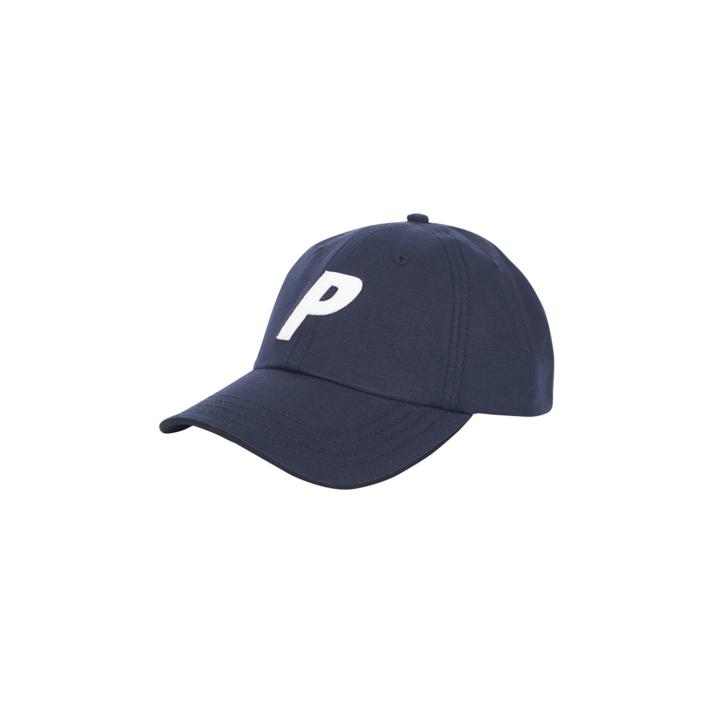 P 6-PANEL NAVY RIPSTOP one color