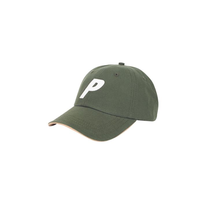 P 6-PANEL OLIVE RIPSTOP one color