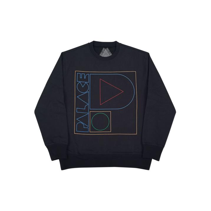 Thumbnail GEO P CREW BLACK one color