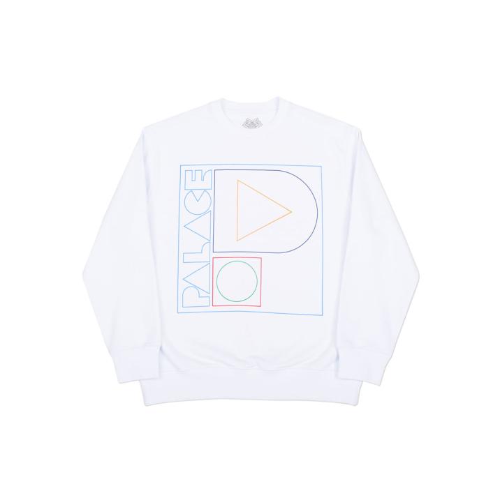 Thumbnail GEO P CREW WHITE one color