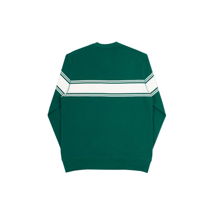 Thumbnail MARINA STRIPE PIQUE CREW WHITE / GREEN one color