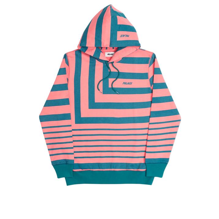 Thumbnail ANGLO HOODY PINK / GREEN one color