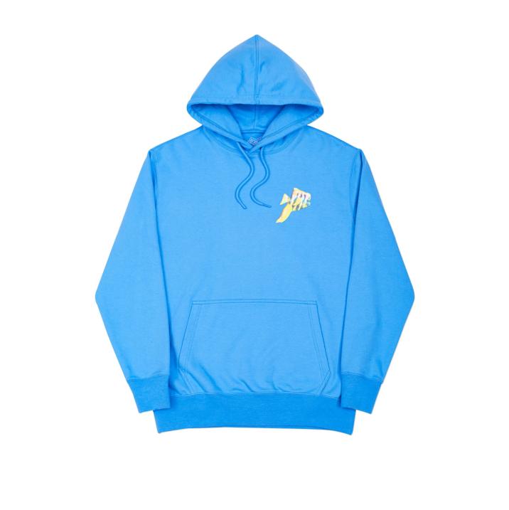 Thumbnail TROPICAL PISH HOOD BLUE one color