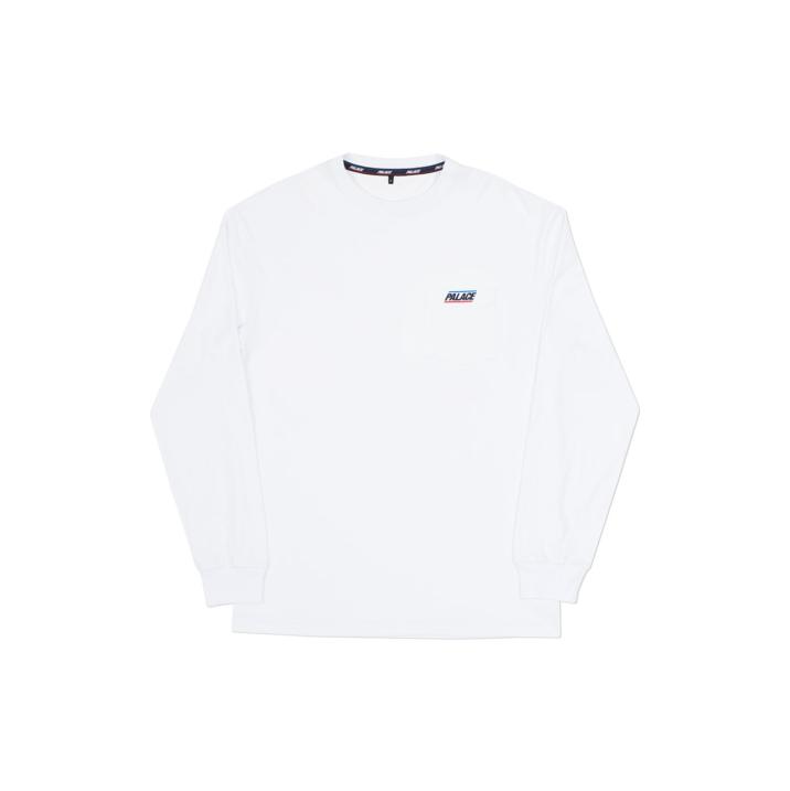 BASICALLY A POCKET LONGSLEEVE WHITE one color