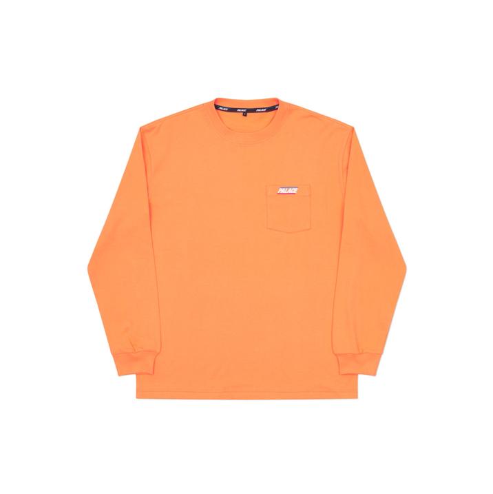 BASICALLY A POCKET LONGSLEEVE ORANGE one color