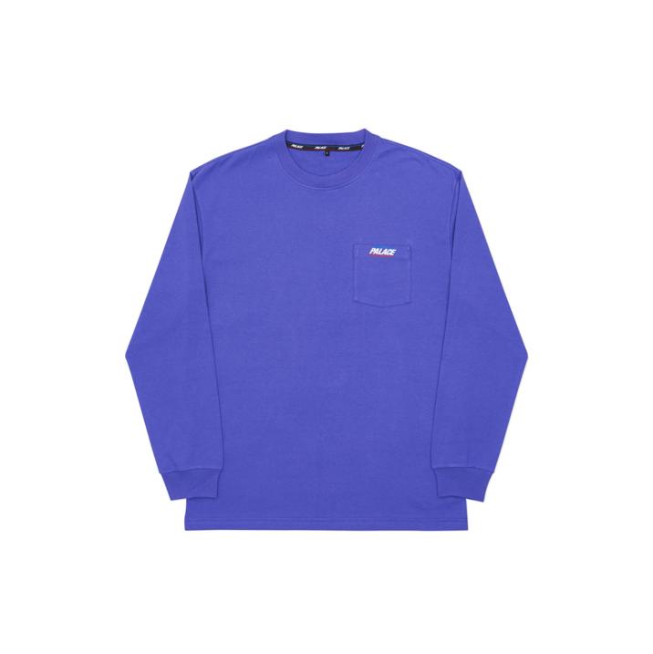 BASICALLY A POCKET LONGSLEEVE PURPLE one color