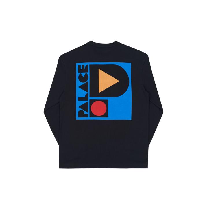 Thumbnail GEO P LONGSLEEVE BLACK one color