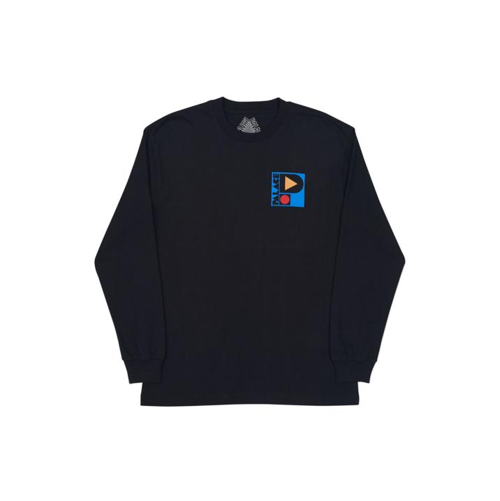 Thumbnail GEO P LONGSLEEVE BLACK one color