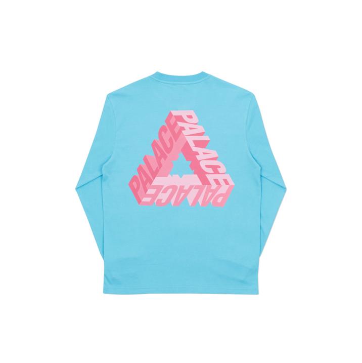 Thumbnail P-3D LONGSLEEVE AQUA BLUE one color