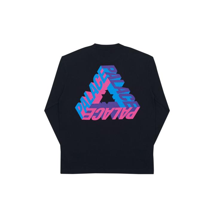 P-3d Longsleeve Black - Summer 2017 - Palace Community