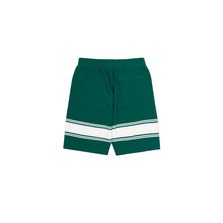 Thumbnail MARINA STRIPE PIQUE SHORTS WHITE / GREEN one color