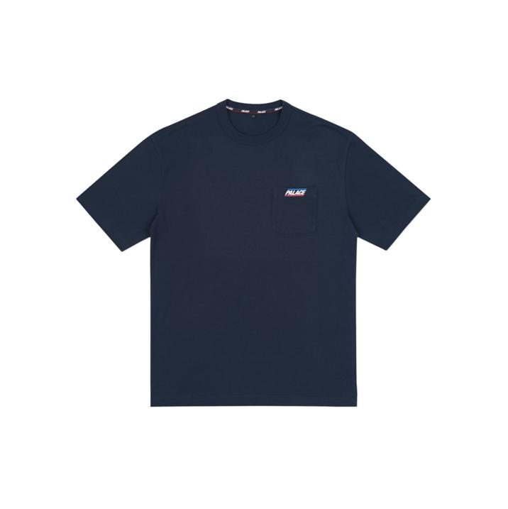 BASICALLY A POCKET T-SHIRT NAVY one color