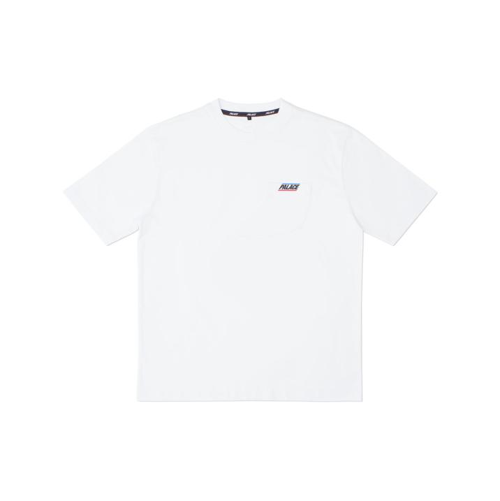 BASICALLY A POCKET T-SHIRT WHITE one color