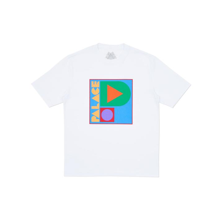 GEO P T-SHIRT WHITE one color