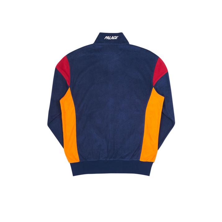 Thumbnail PANELLED TRACK TOP NAVY / ORANGE-CAYENNE one color