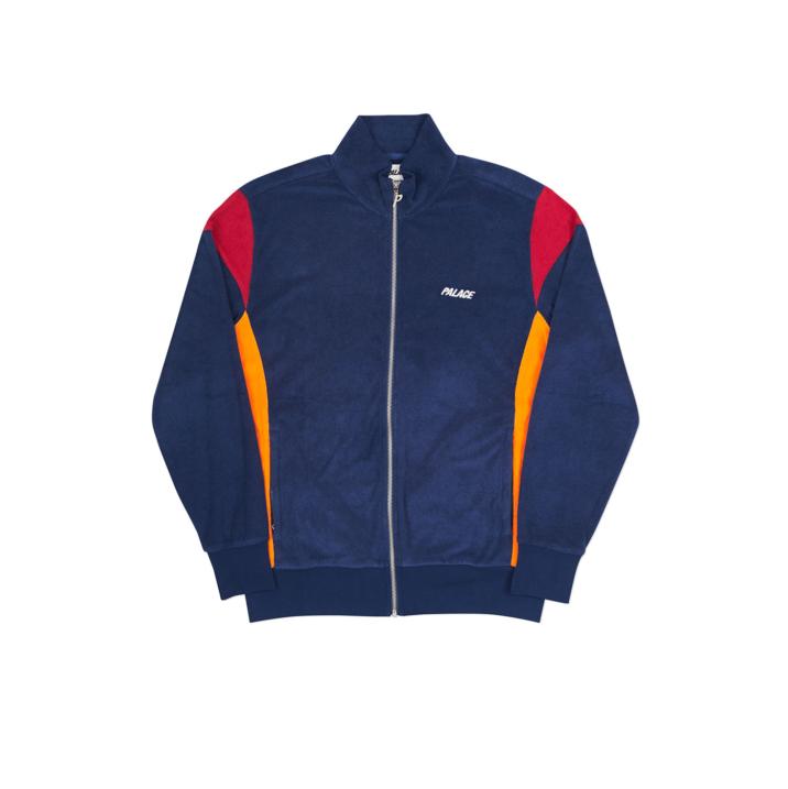 Thumbnail PANELLED TRACK TOP NAVY / ORANGE-CAYENNE one color