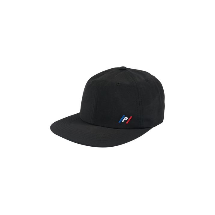 BASICALLY A WEB STRAP 6-PANEL BLACK one color