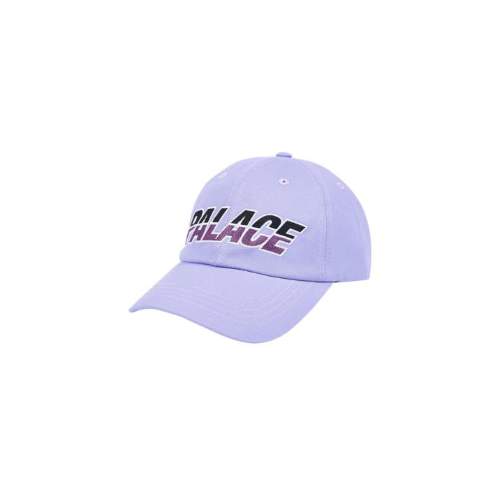 SPLIT LOGO 6-PANEL PURPLE one color