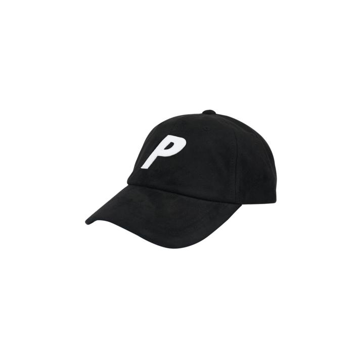 SUEDE P 6-PANEL BLACK one color