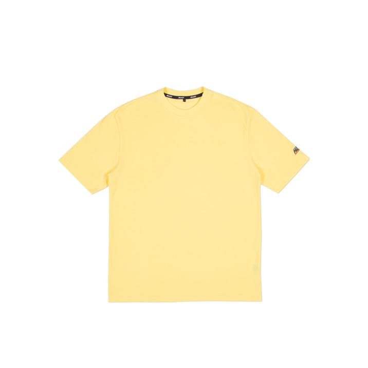 BASICALLY A PIQUE T-SHIRT SUNSHINE YELLOW one color