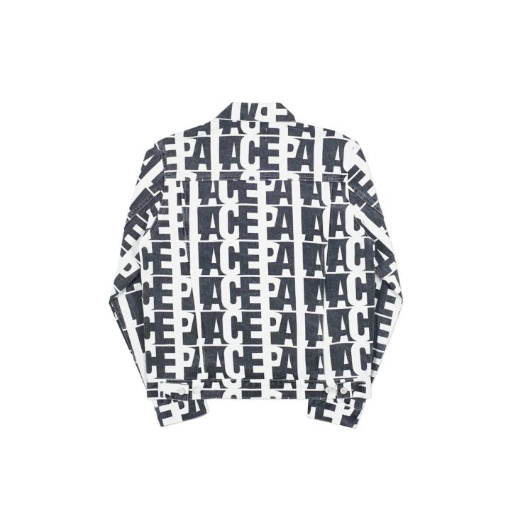 Thumbnail REPEATER DONIM JACKET BLACK / WHITE one color