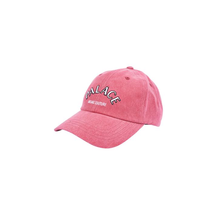 PALACE MEANS COUTURE 6-PANEL RED one color