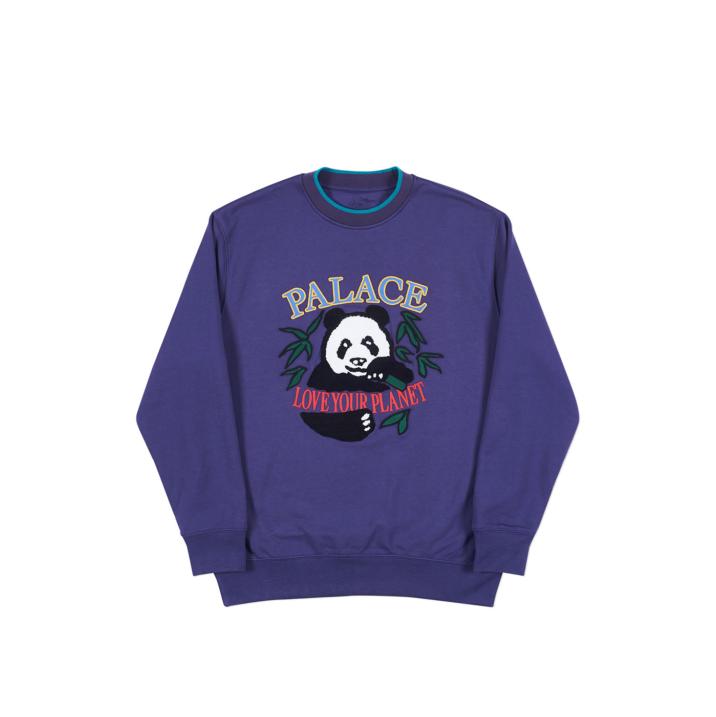 Thumbnail PANDA CREW PURPLE one color