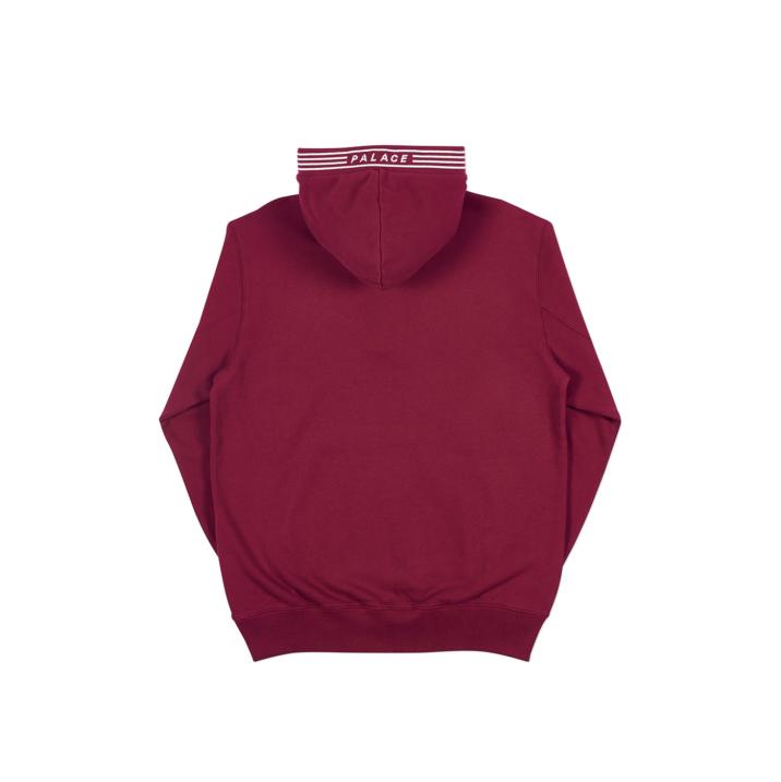 Thumbnail P-RIB HOOD BEET RED one color