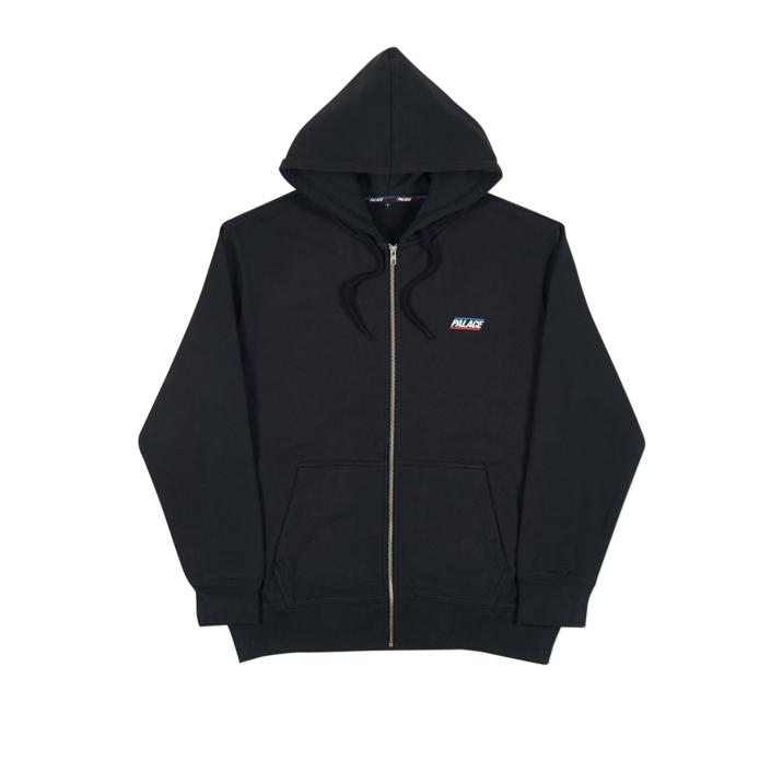 Thumbnail BASICALLY A ZIP HOOD BLACK one color