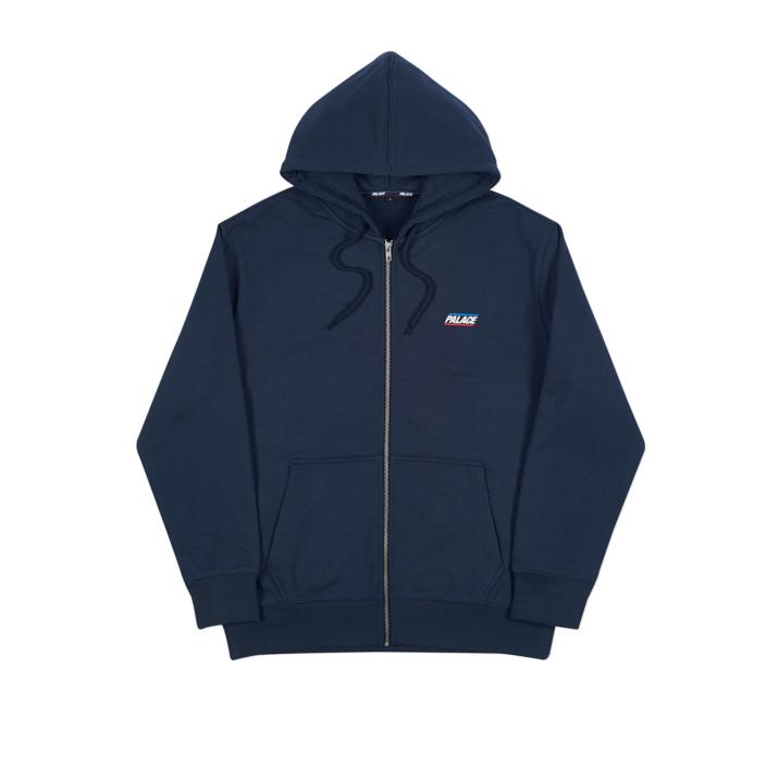 Thumbnail BASICALLY A ZIP HOOD NAVY one color