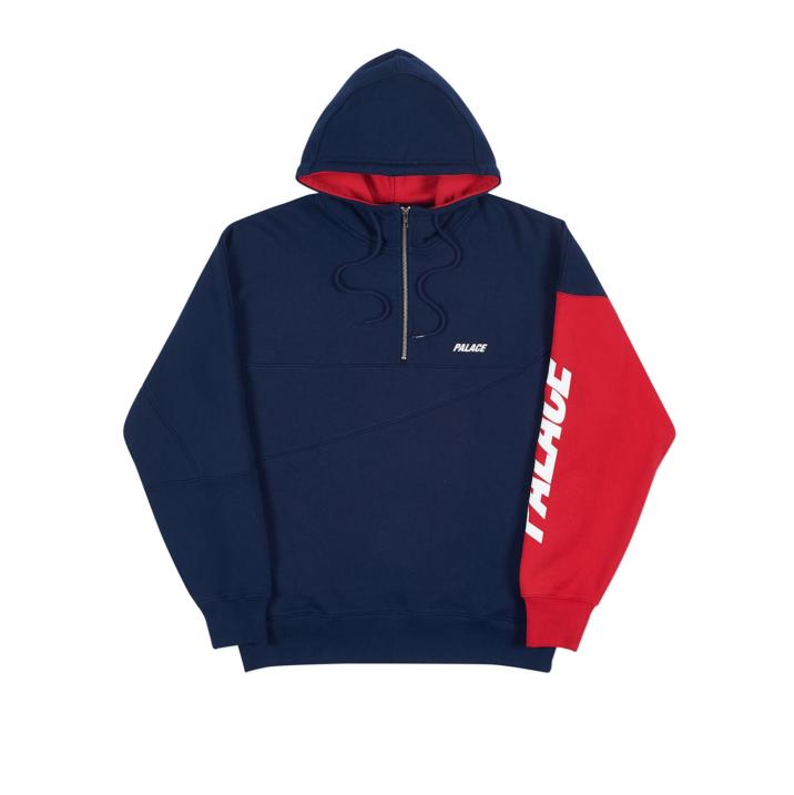 Thumbnail METRIC HOOD NAVY / RED one color