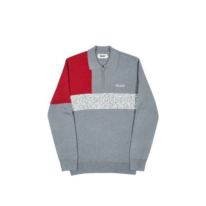 Thumbnail BLOCKER KNIT GREY / RED one color