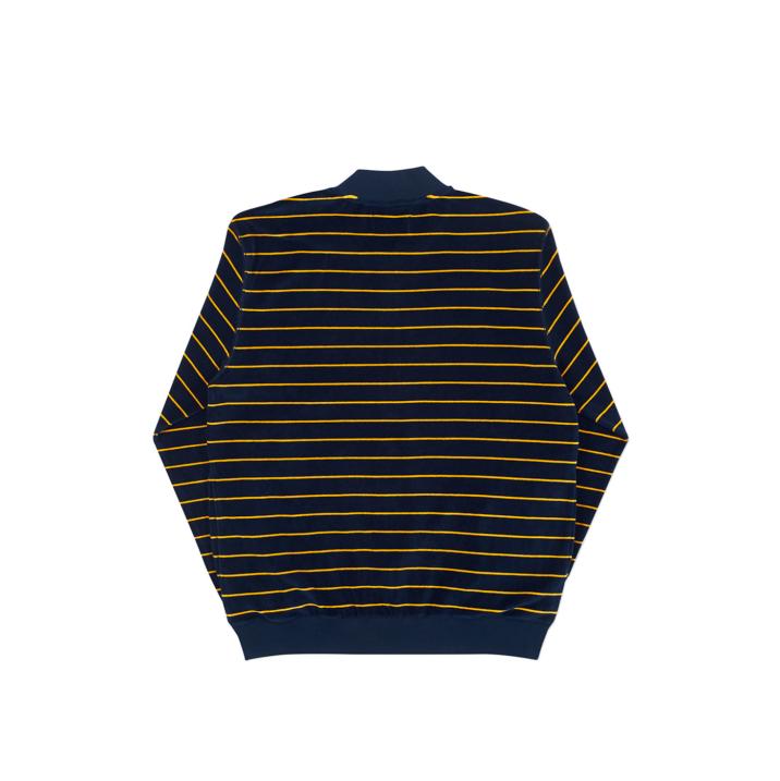 Thumbnail VELOUR BOMBER NAVY / YELLOW one color