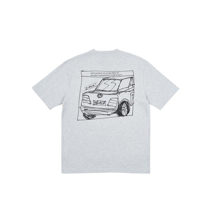 Thumbnail AUTOBAHN T-SHIRT GREY MARL one color