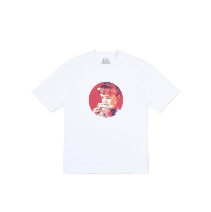 MUNCHY T-SHIRT WHITE one color