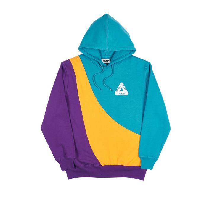 Thumbnail SWEEPER HOOD TEAL / GOLD / PURPLE one color