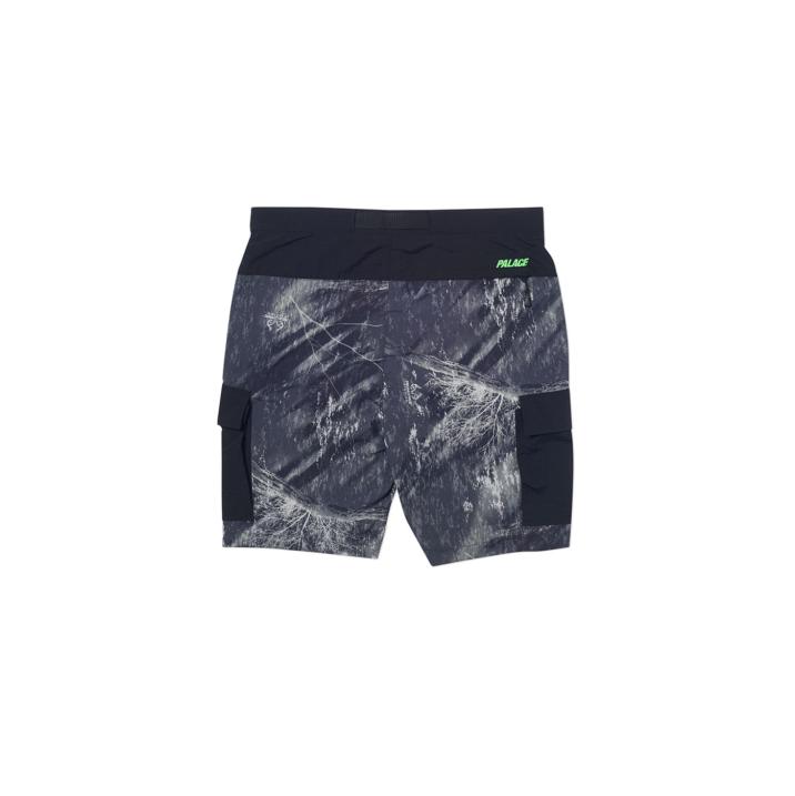 Thumbnail ASYMETRIC REAL TREE SHELL SHORTS BLACK one color