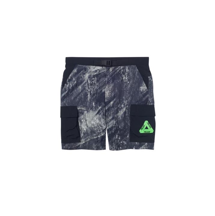 Thumbnail ASYMETRIC REAL TREE SHELL SHORTS BLACK one color