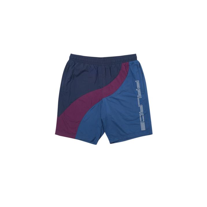 Thumbnail WAVE RUNNER SHELL SHORTS GREY / PLUM / NAVY one color