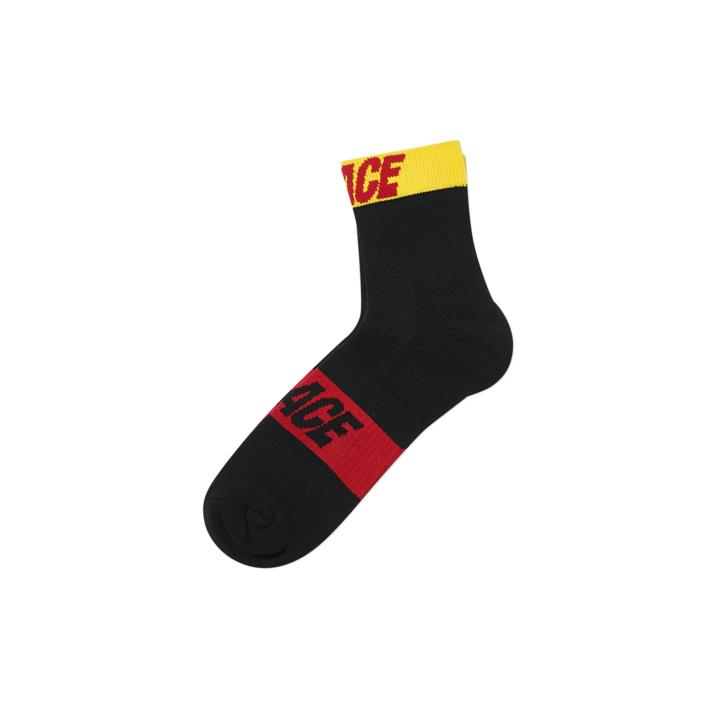 P TECH SOCK FLURO BLACK one color