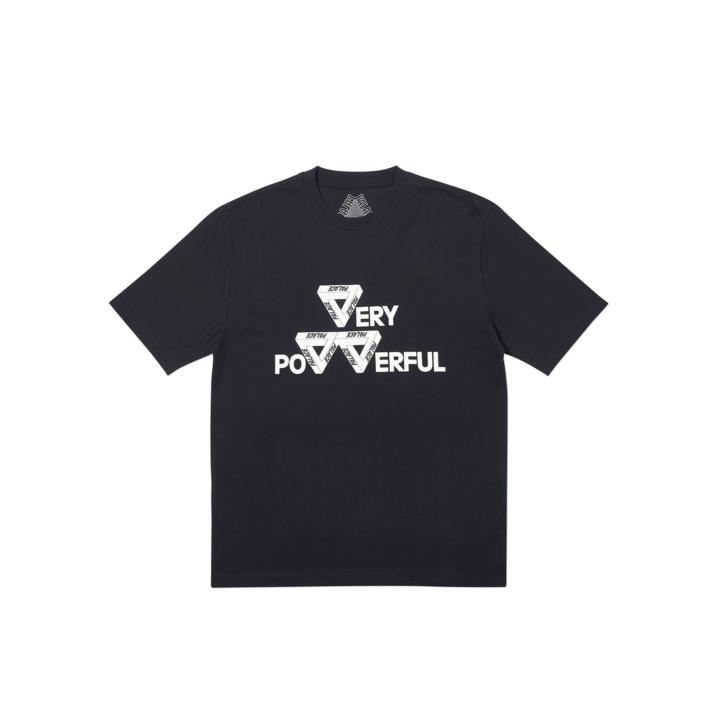 POWER T-SHIRT BLACK one color