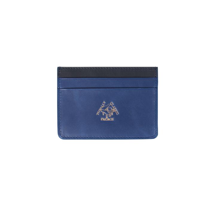 Thumbnail LEATHER CARDHOLDER BLUE one color